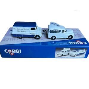 Corgi The Times Classic Set Sunday Times newspaper trucks diecast Collectibles
